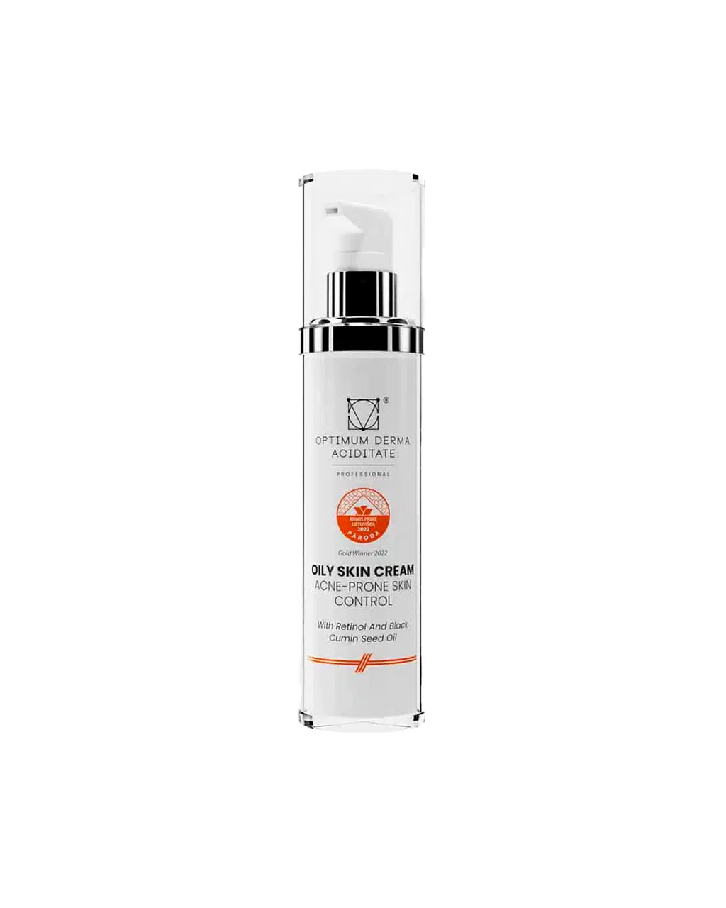 Optimum Derma Oily Skin Cream with retinol and black cumin seed oil - 50ml.