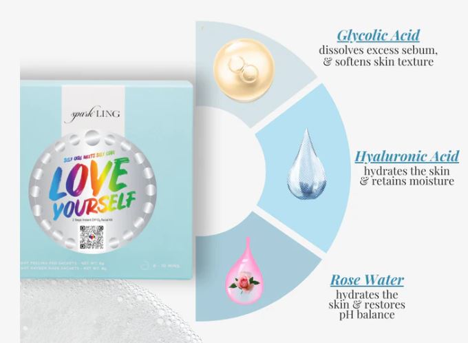 LING SparkLing Instant DIY O2 Facial Kit